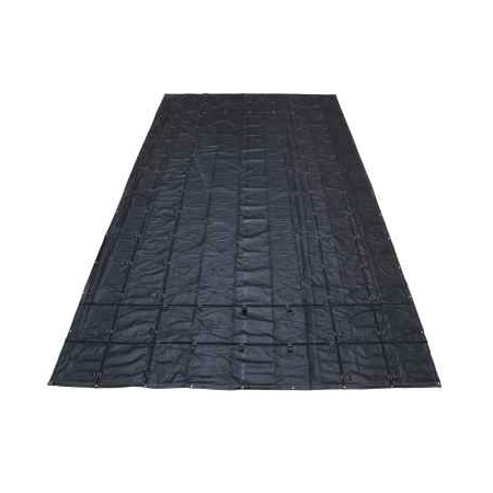 Us Cargo Control Tarp, Black, PVC Coated Polyester LST16274-BLK